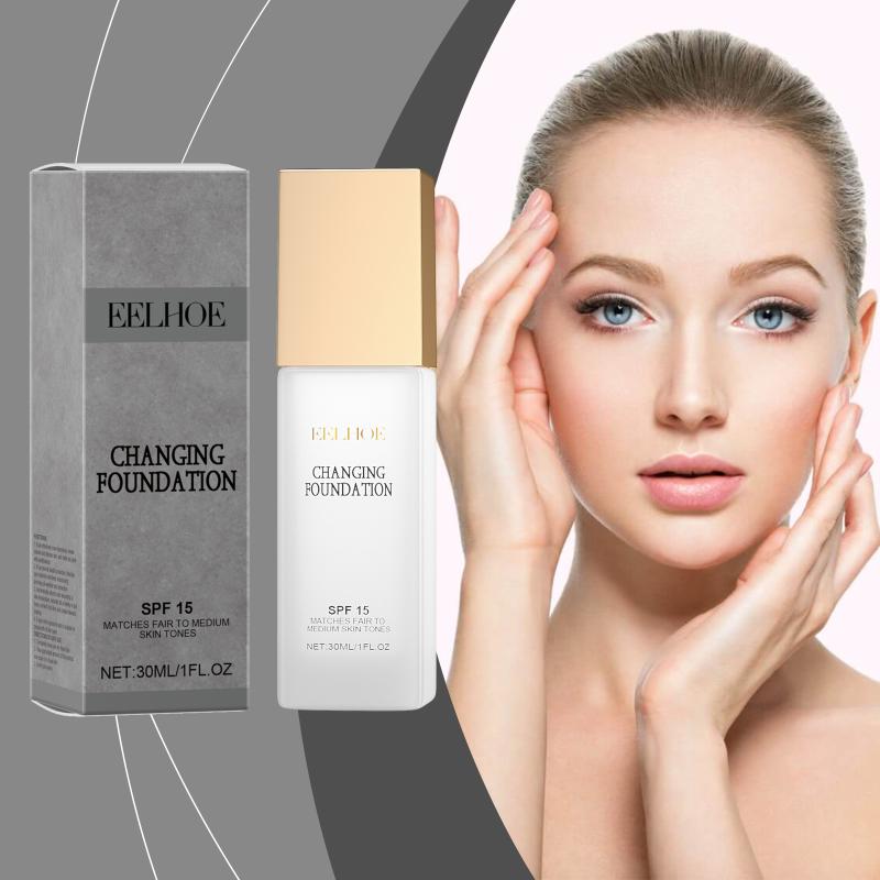 Face Moisturizer Spf - EELHOE Colour Change Foundation Spf 15