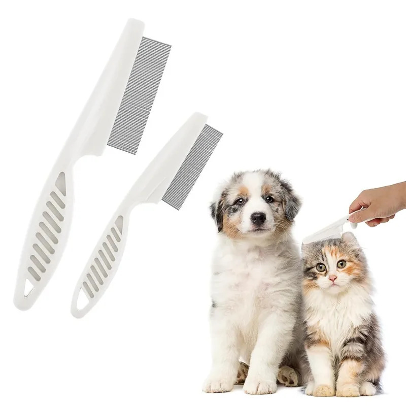 Comb Fine Tooth - Stainless Steel Fine Tooth Comb Puppy