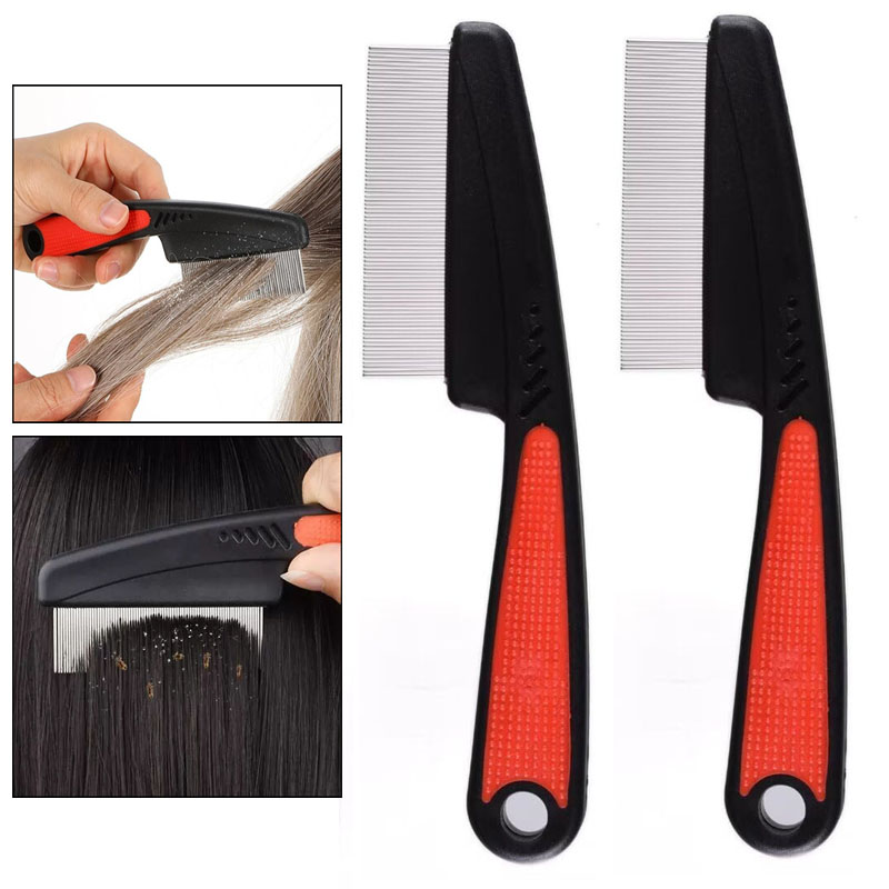 Comb Fine Tooth - 2pcs Dandruff Scalp Psoriasis Comb Set