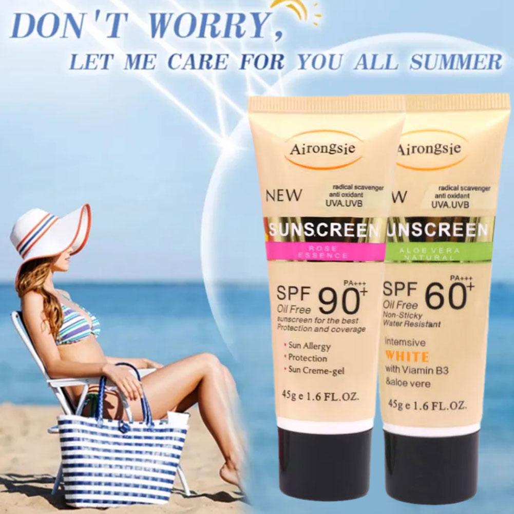 Face Moisturizer Spf - Body45g Facial Sunscreen SPF 60/SPF 90