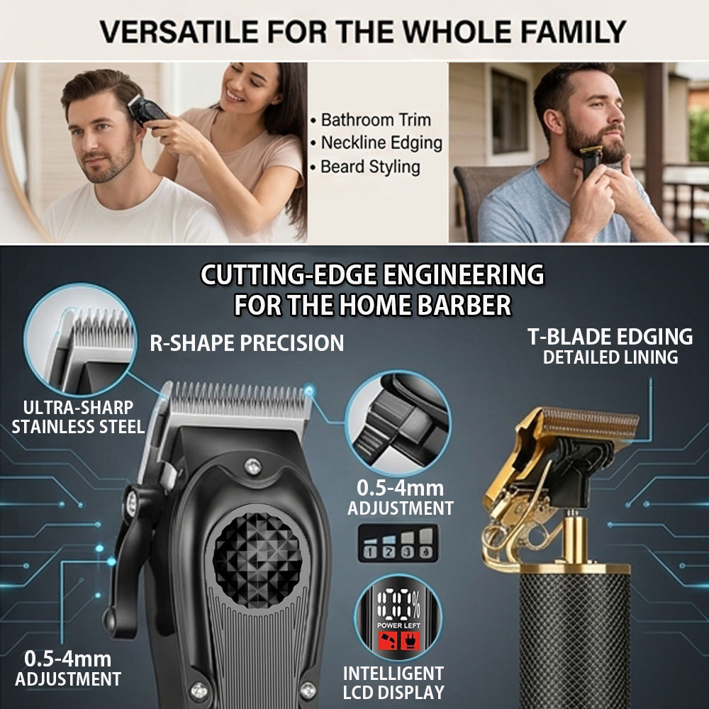 Professional Hair Clippers wit - Mens Grooming Tools review and price