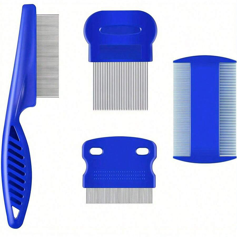 4Pcs/6Pcs Pet Comb Flea Comb F - Comb Fine Tooth review and price