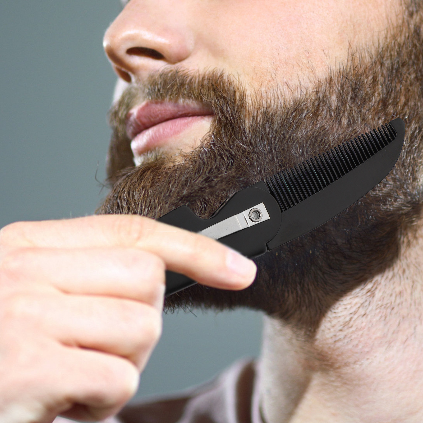 4Pcs Beard Comb Folding Pocket - Men'S Grooming And Style review and price