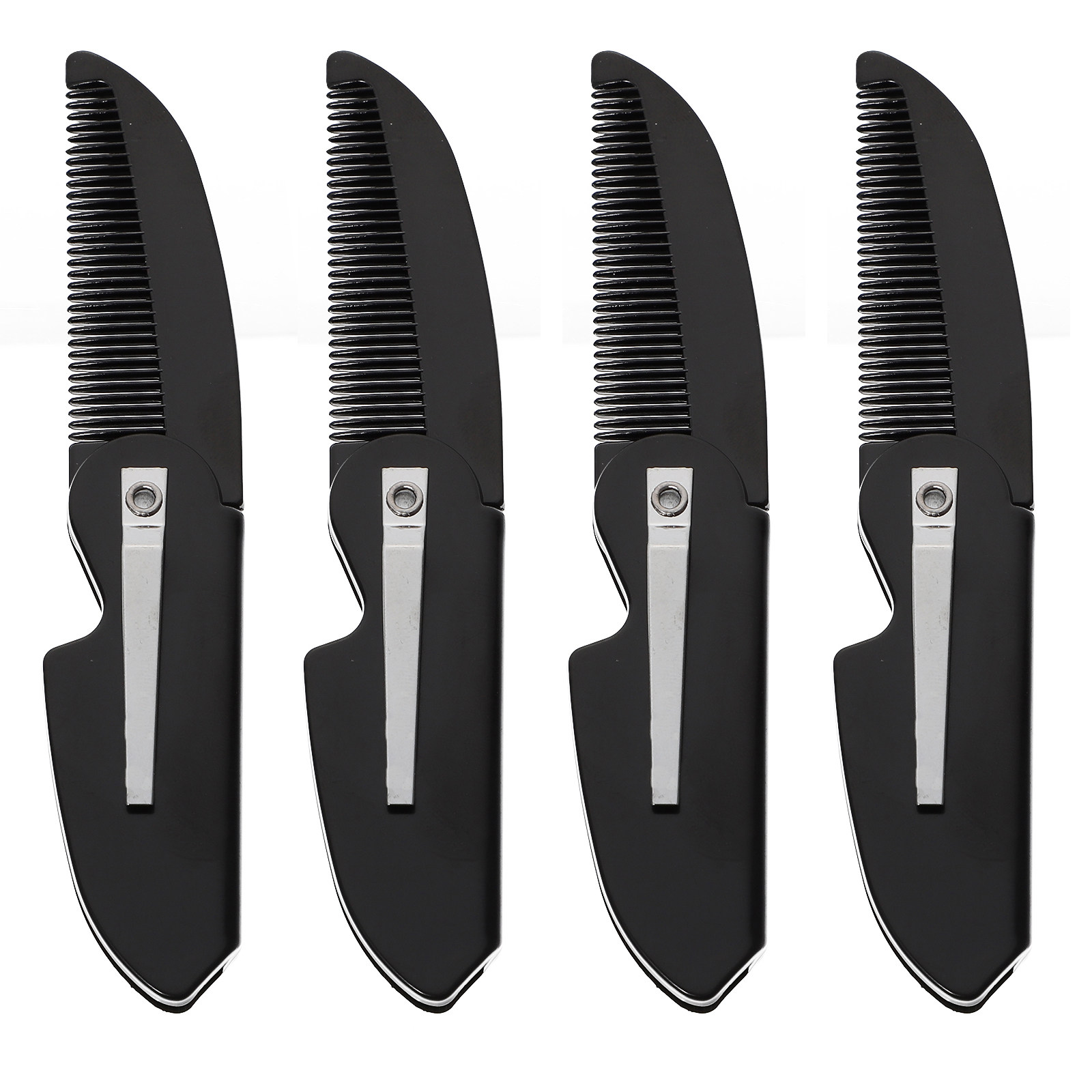 4Pcs Beard Comb Folding Pocket - Men'S Grooming And Style review and price
