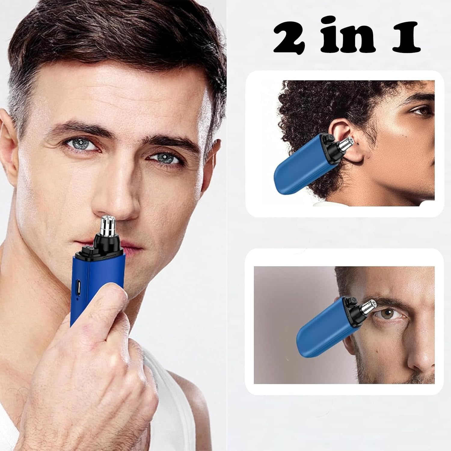 Nose Ear Hair Trimmer USB Rech - Men'S Grooming Clippers review and price