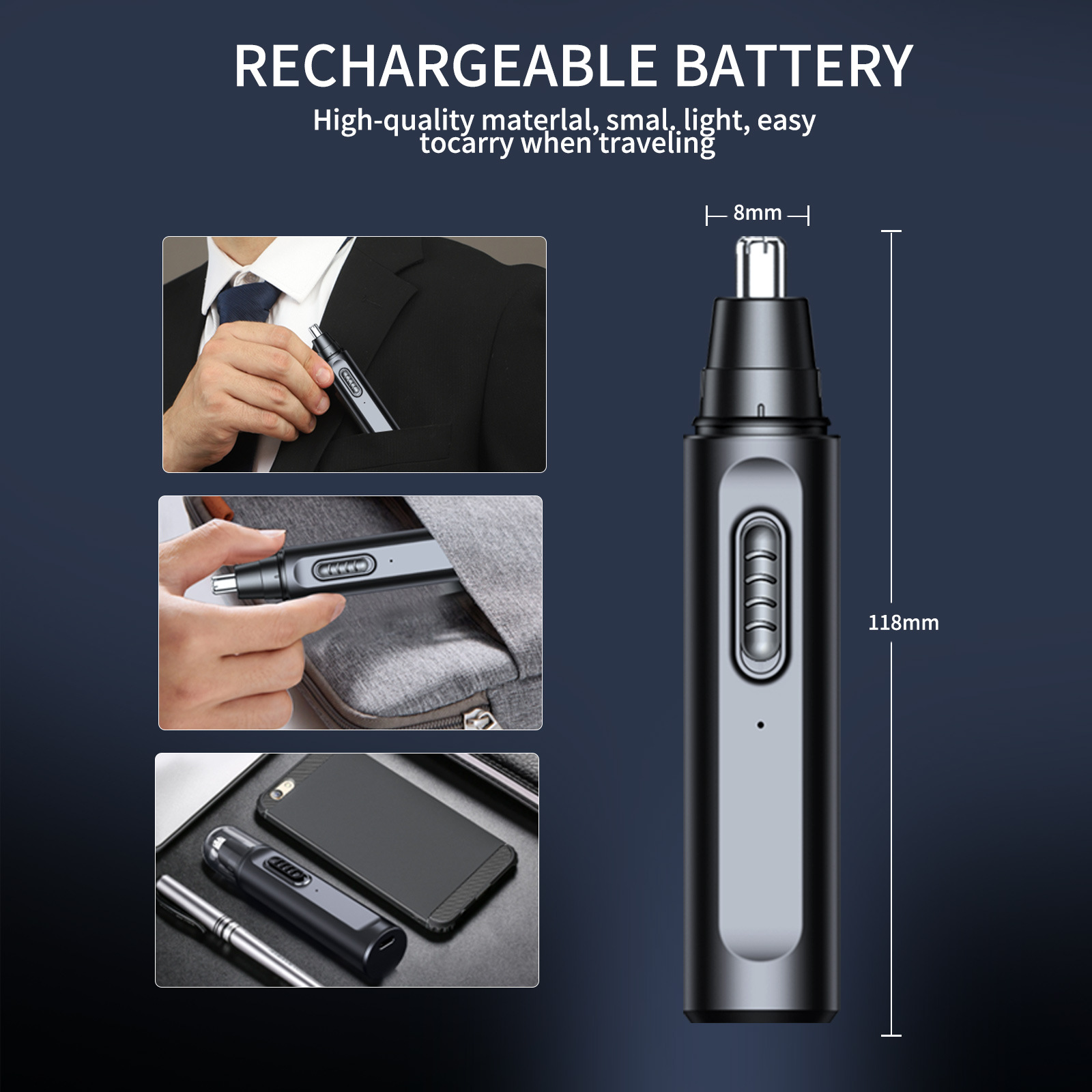 Nose Hair Trimmer for Men Elec - Men'S Grooming Clippers review and price