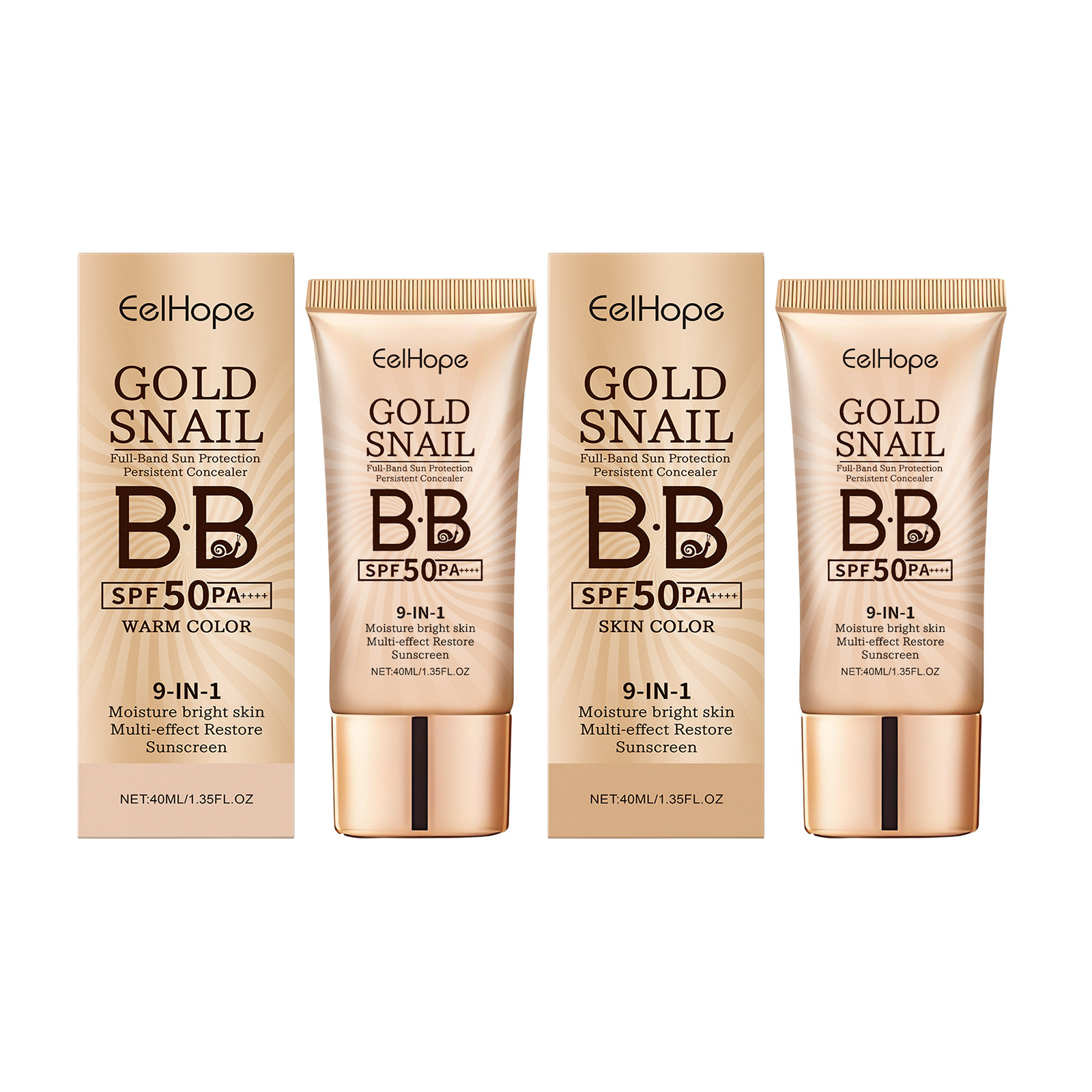 Gold Snail Sunscreen BB Cream  - Face Moisturizer Spf review and price