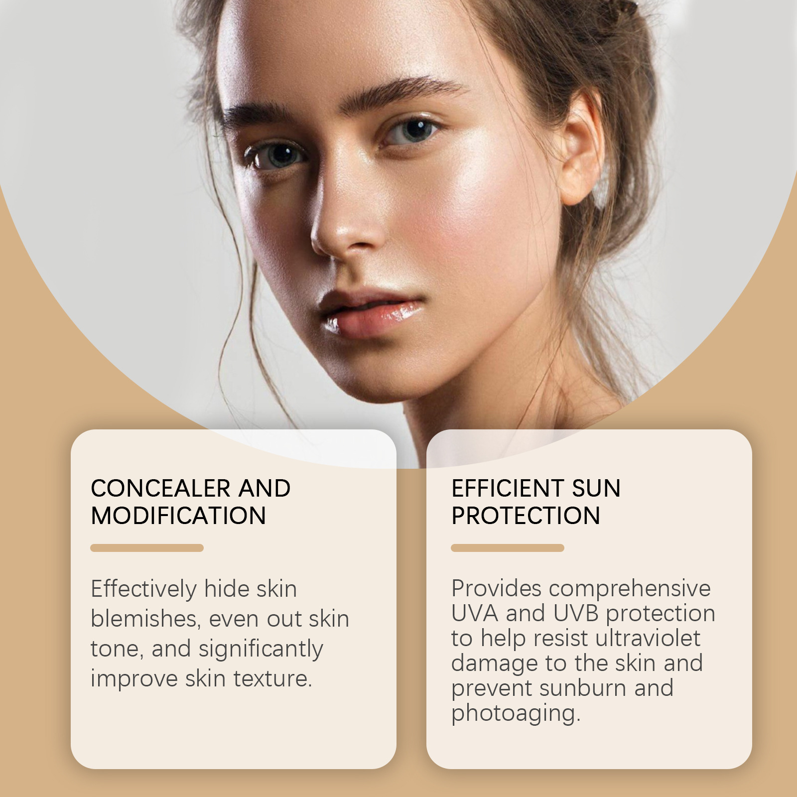 Gold Snail Sunscreen BB Cream  - Face Moisturizer Spf review and price