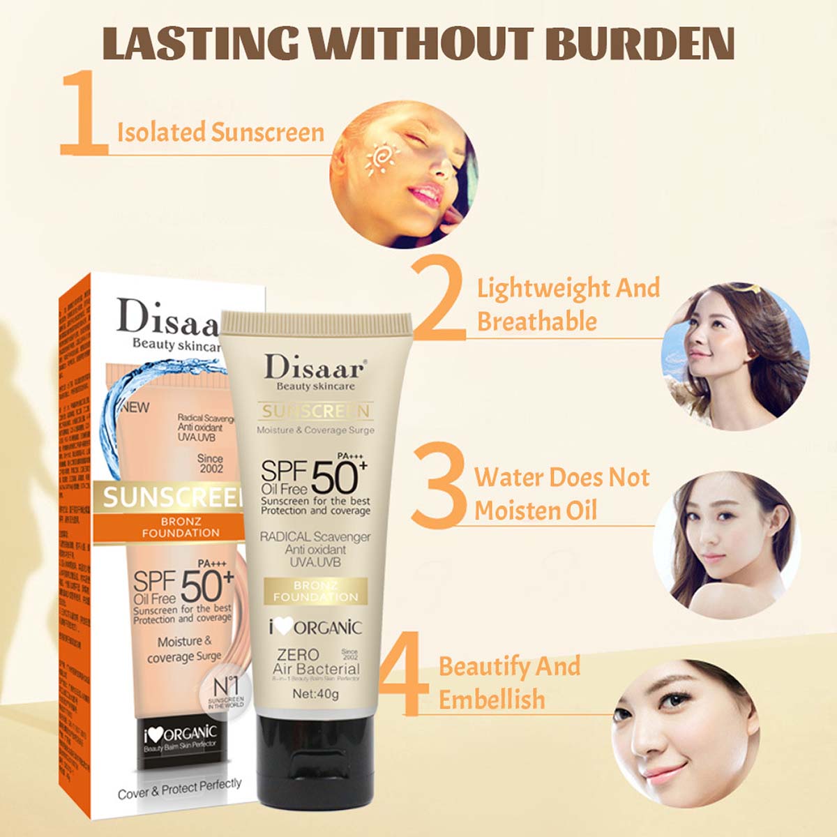 SPF 90++++Sunscreen Nourishing - Face Moisturizer Spf review and price
