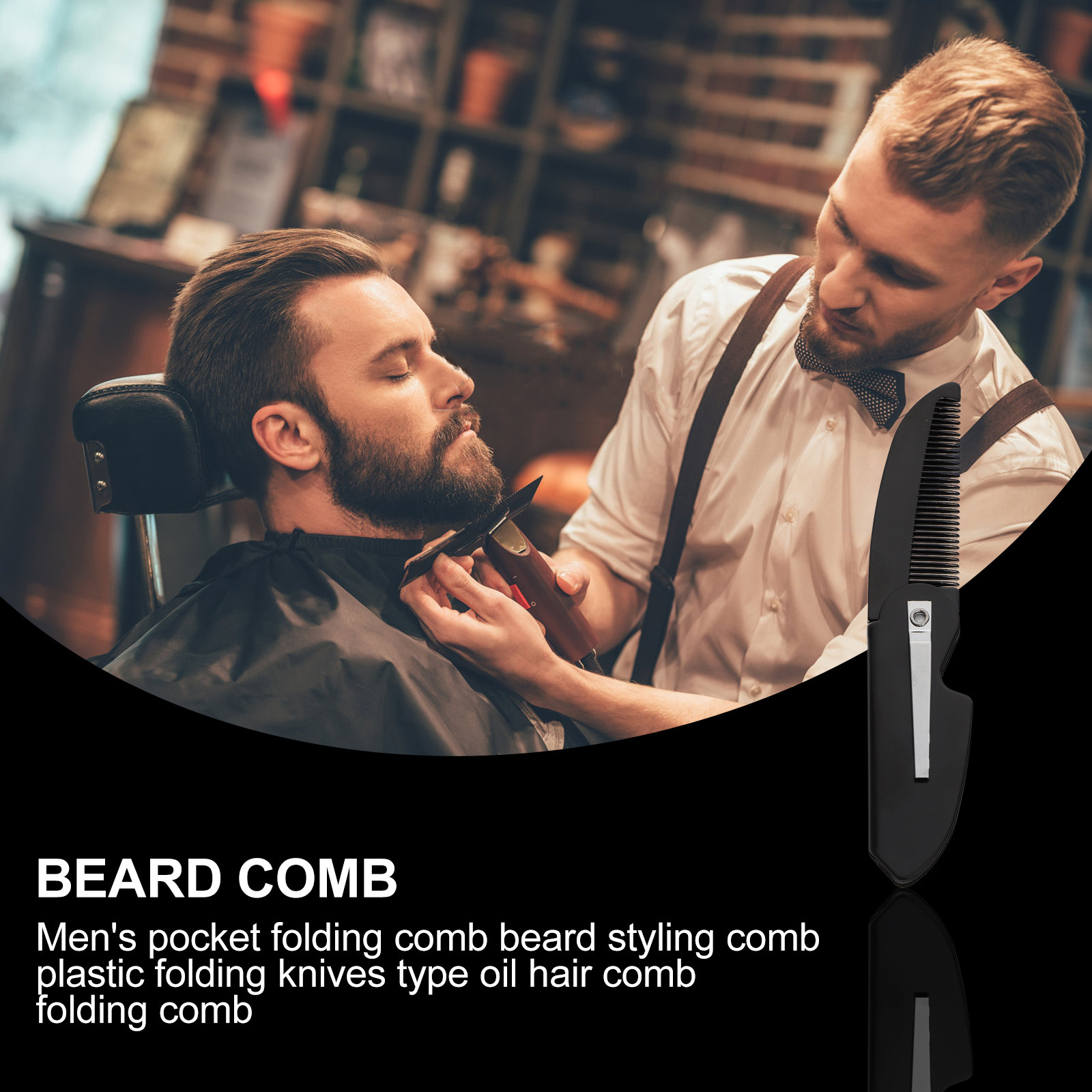 3Pcs Foldable Beard Styling Co - Men'S Grooming And Style review and price