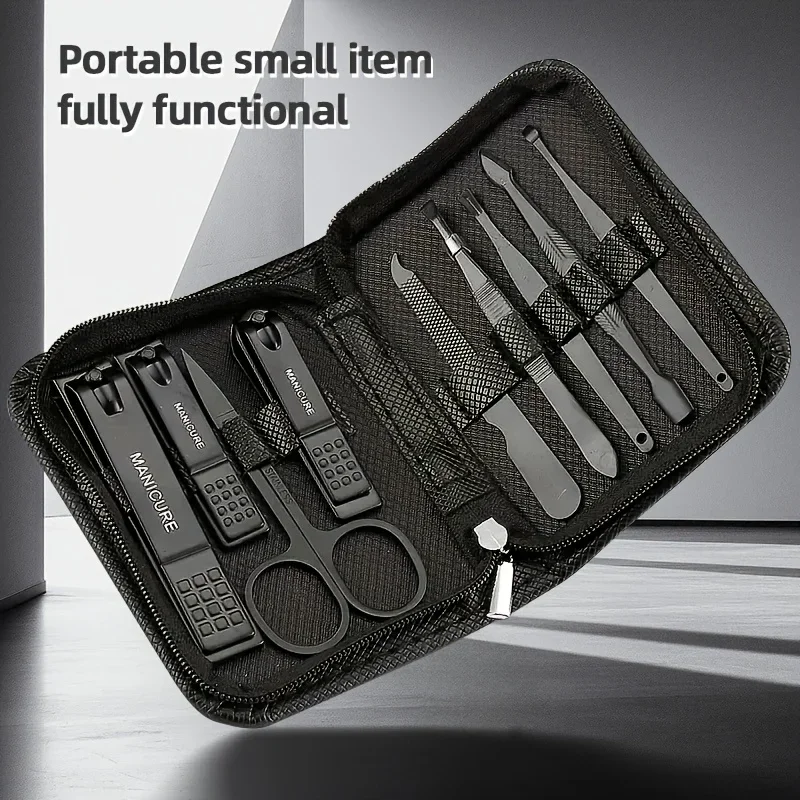 9 Piece in 1 Manicure Set Pedi - Men'S Grooming Tool review and price
