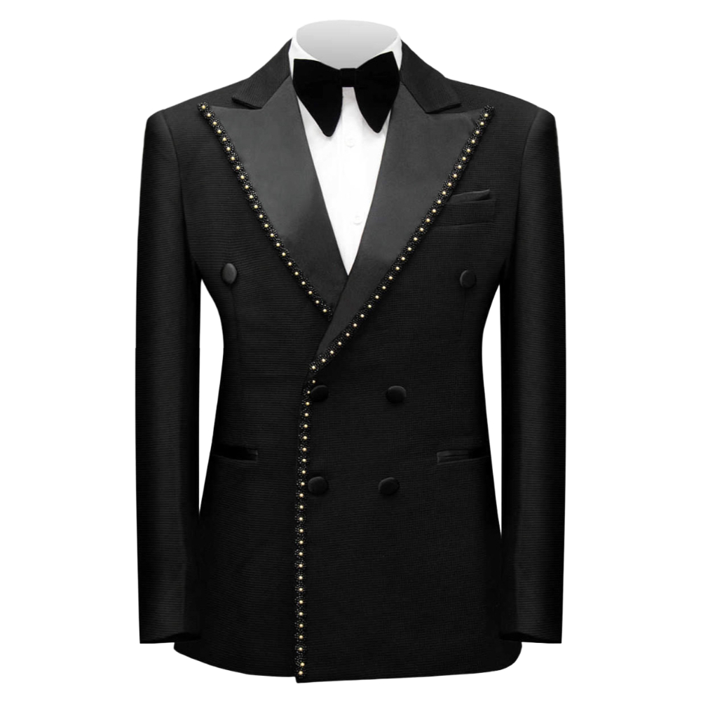 Double Breasted Beaded Formal  - Mens Grooming Tools review and price