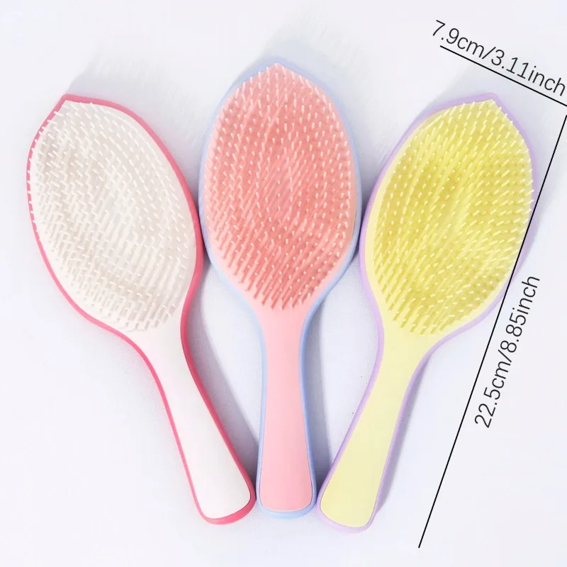 1pcs Leaf Shaped Fine Toothed  - Comb Fine Tooth review and price