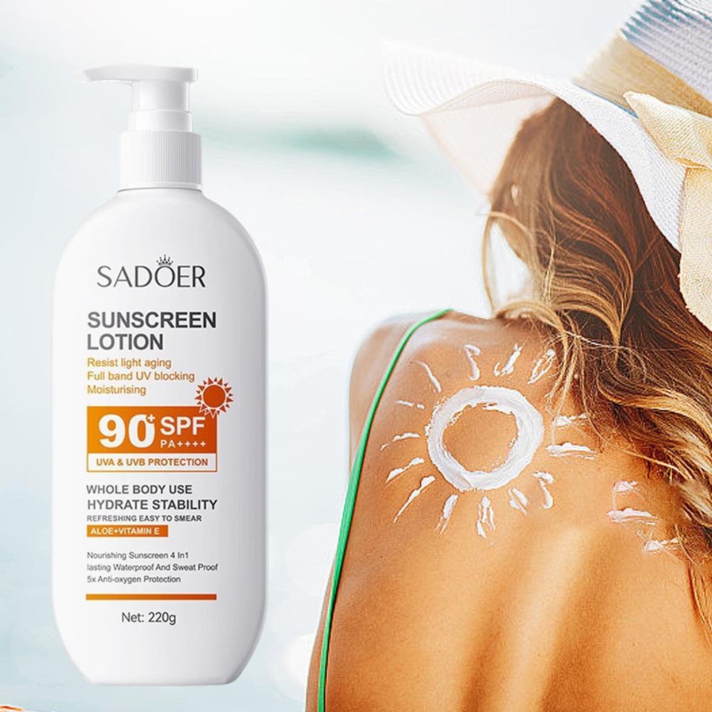 220g Sunscreen Cream SPF 90+ U - Face Moisturizer Spf review and price