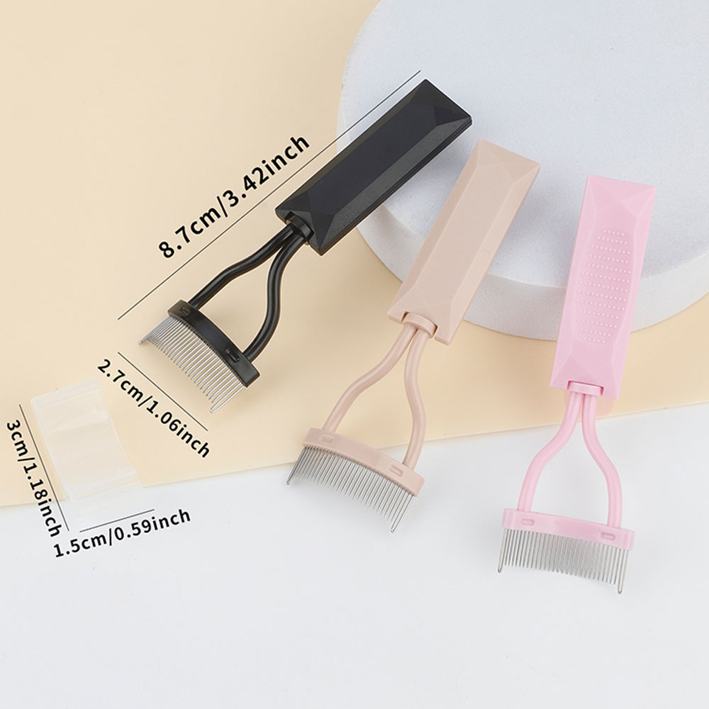 1pcs Curved Ultra-Fine Steel T - Comb Fine Tooth review and price