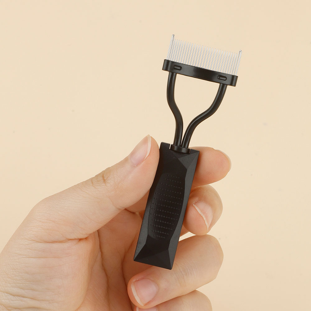 1pcs Curved Ultra-Fine Steel T - Comb Fine Tooth review and price