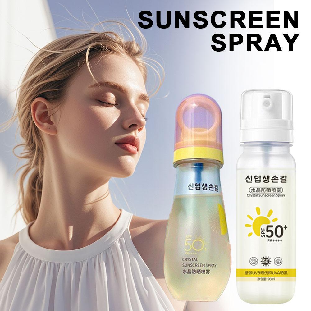 Korean Spf 50+ Sunscreen Spray - Face Moisturizer Spf review and price