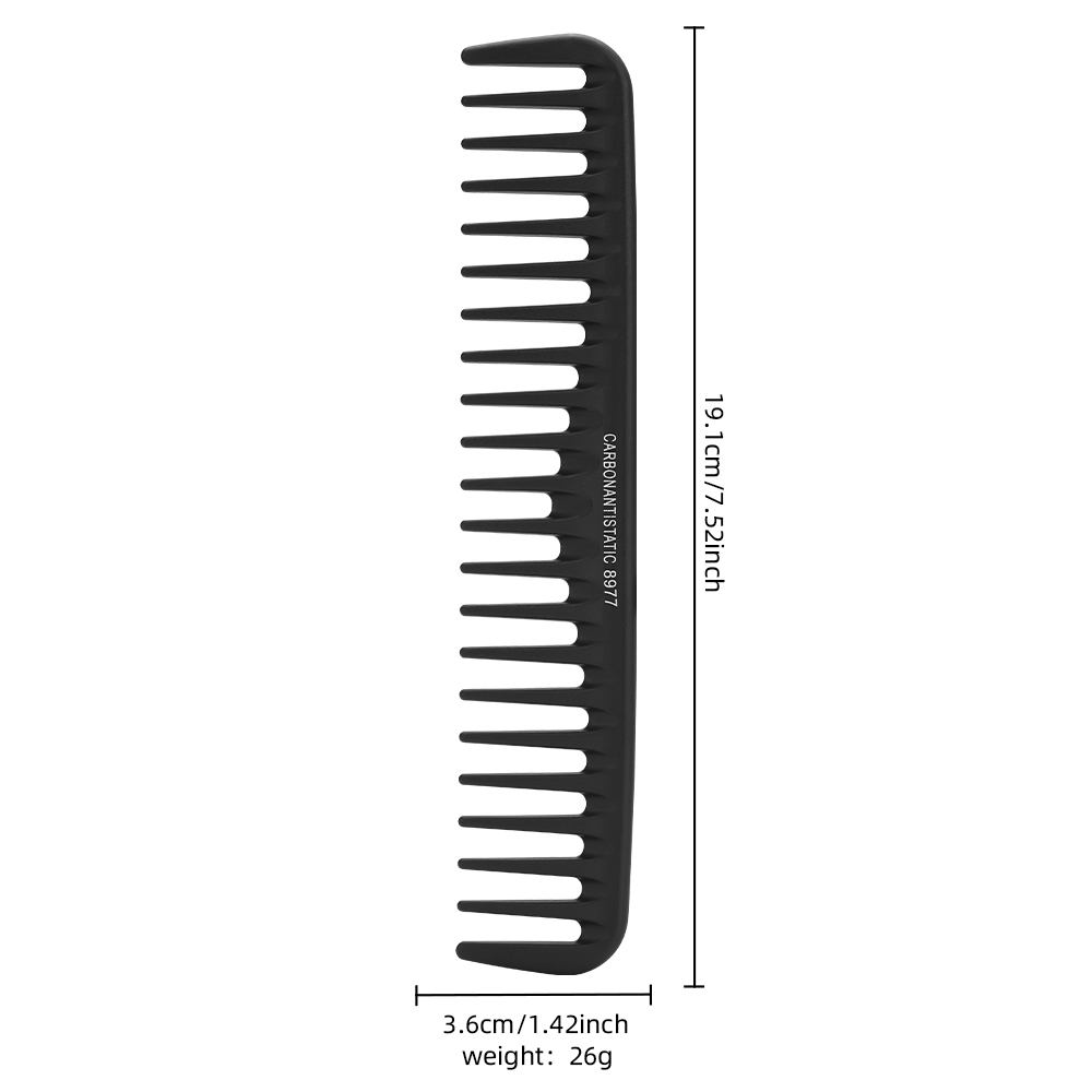 Black Flattop Hair Cutting Com - Comb Fine Tooth review and price