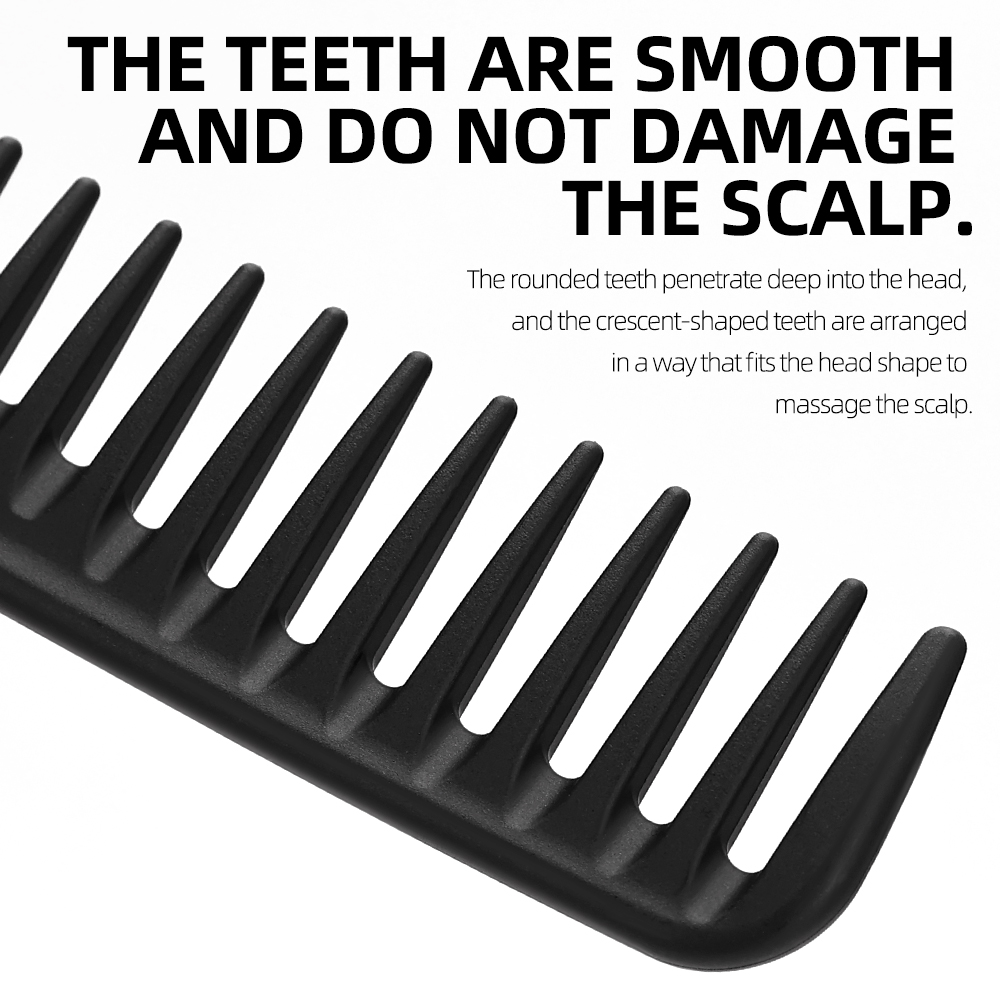 Black Flattop Hair Cutting Com - Comb Fine Tooth review and price