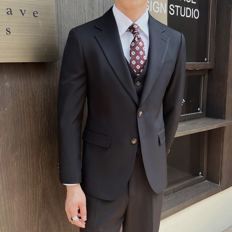 ( Jacket+Vest+Pants ) ltalian  - Men'S Grooming And Style review and price