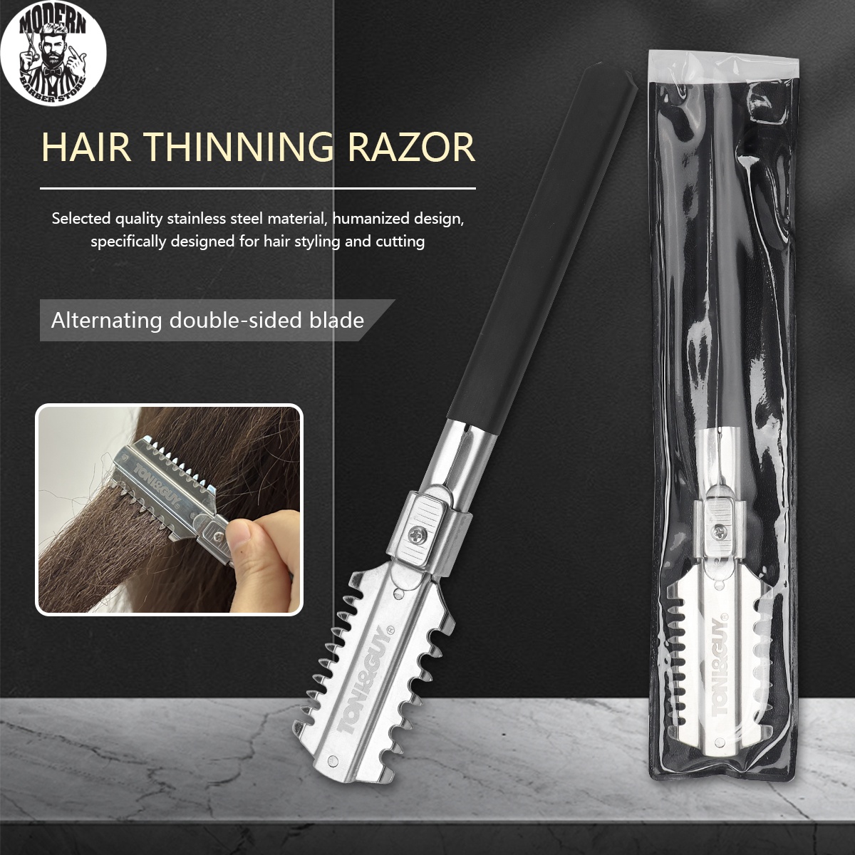 Salon Double-Edge Shaving Hair - Mens Grooming Tools review and price