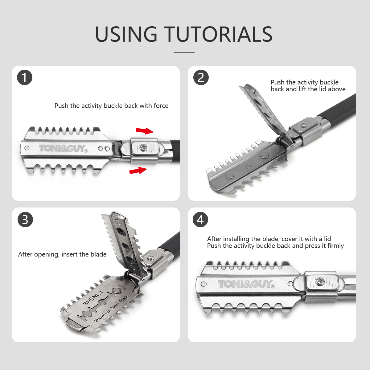 Salon Double-Edge Shaving Hair - Mens Grooming Tools review and price