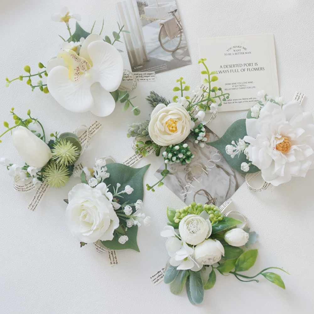 Ivory Rose Boutonnieres for Me - Men'S Grooming Wedding Day review and price