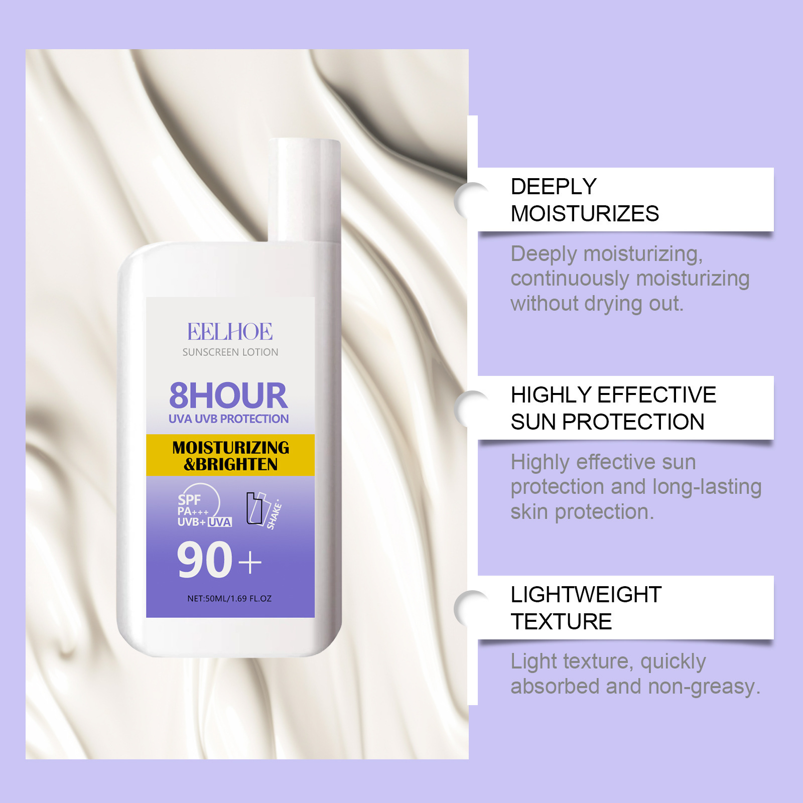 Sunscreen Cream Spf 90+ UV Pro - Face Moisturizer Spf review and price